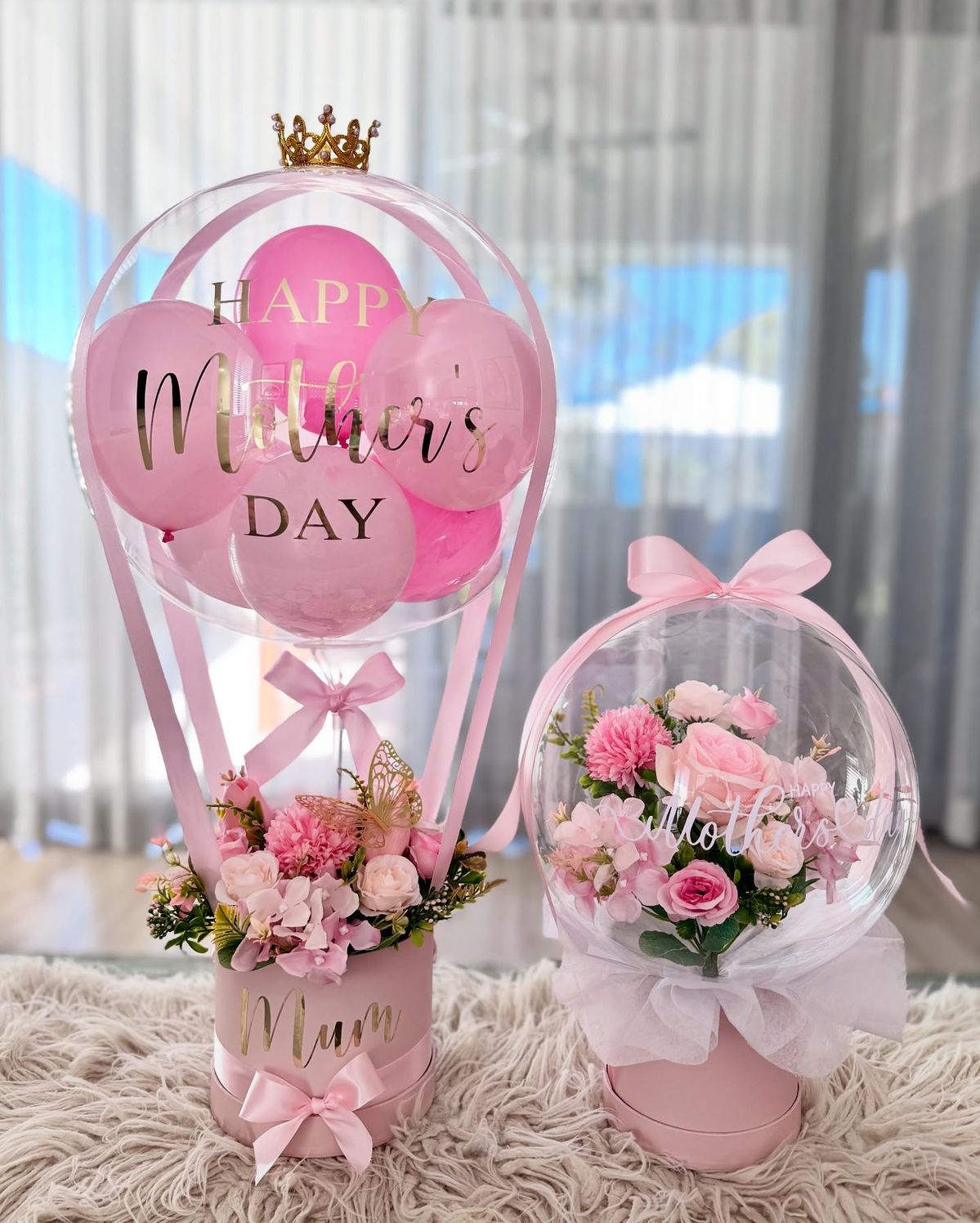 Elegant Mother's Day Balloon Bouquet - Gift Shop decor in Vaughan and GTA